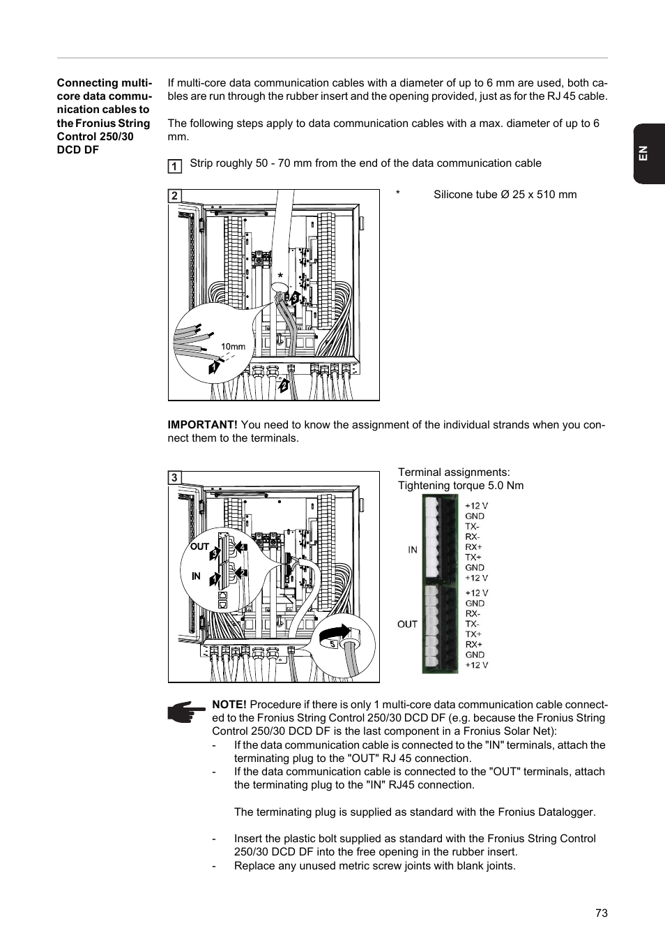 Fronius String Control 250/30 DCD DF User Manual | Page 75 / 132