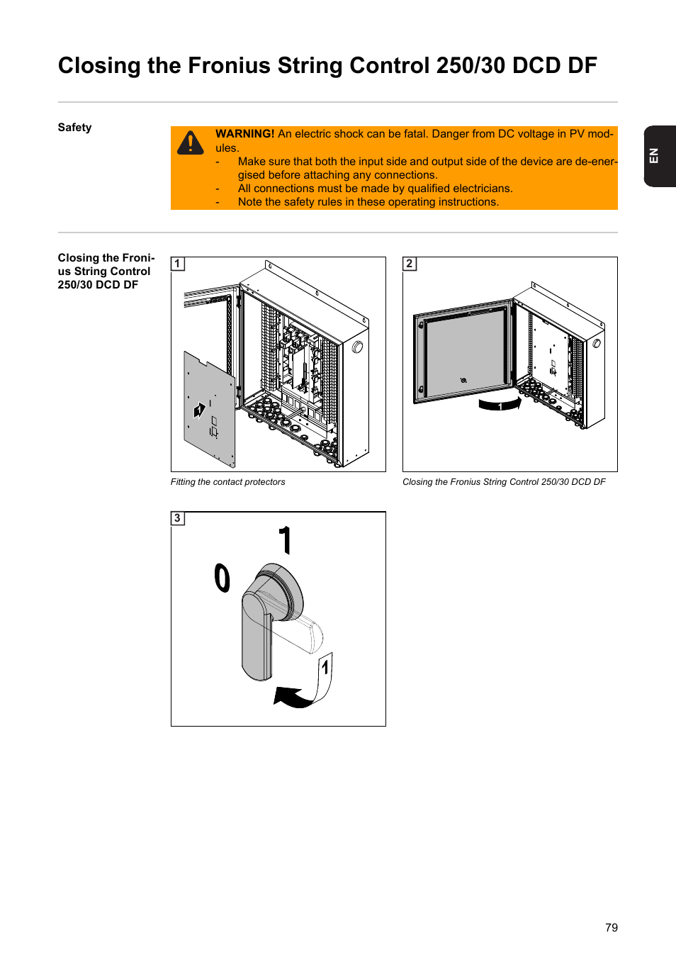 Fronius String Control 250/30 DCD DF User Manual | Page 81 / 132