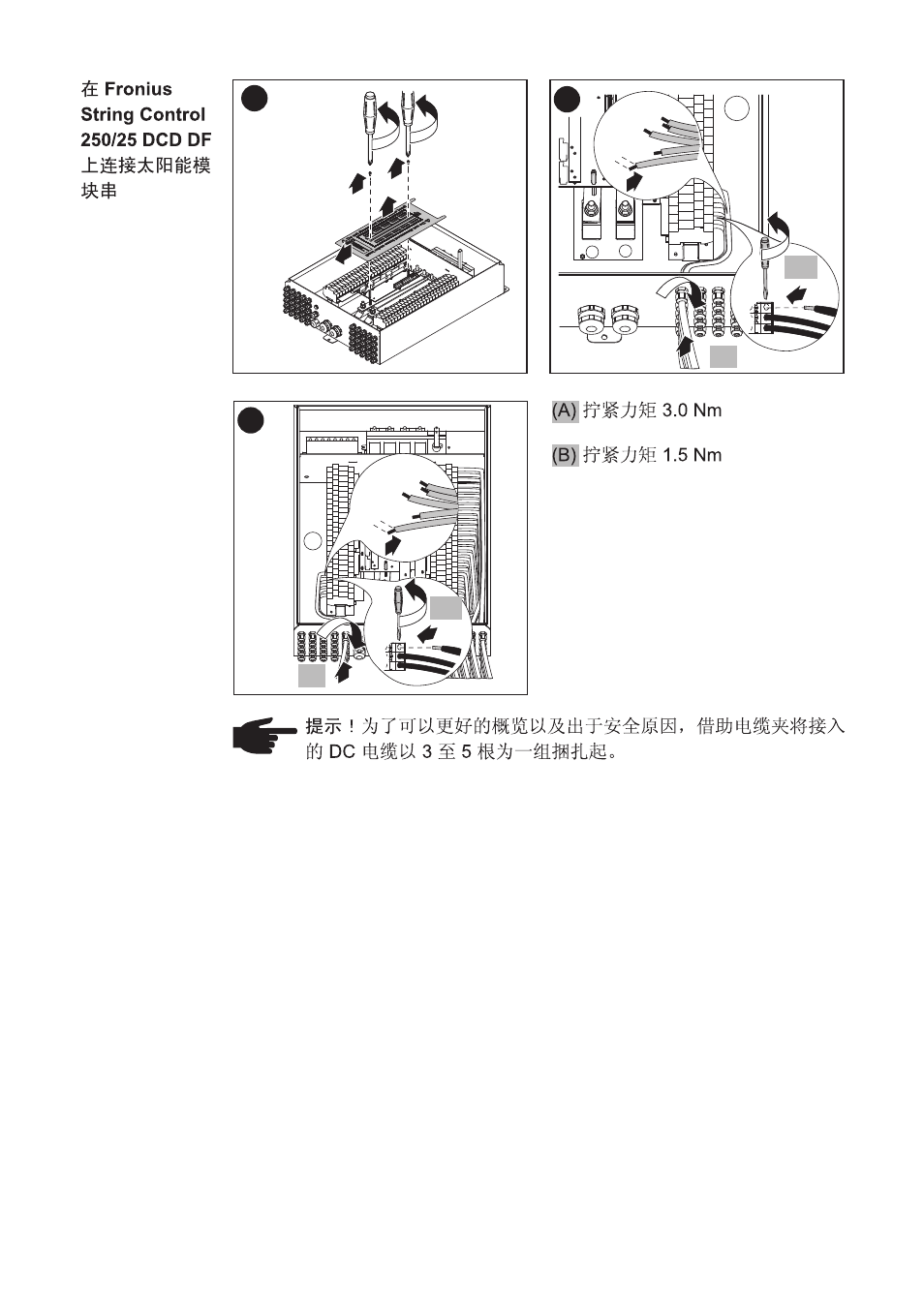 A) (b) | Fronius String Control 250/25 DCD DF User Manual | Page 170 / 197