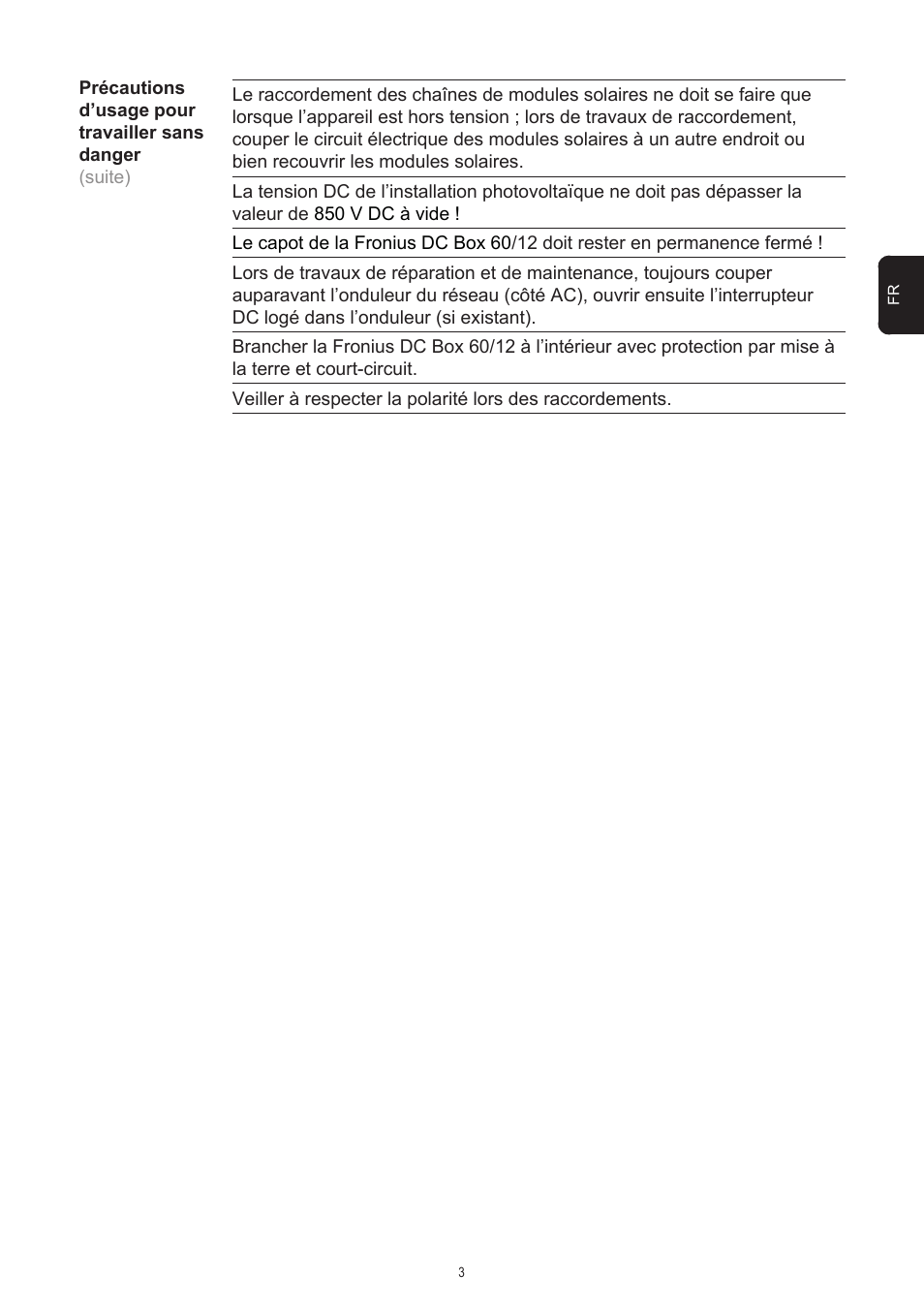 Fronius DC Box 60/12 User Manual | Page 51 / 135