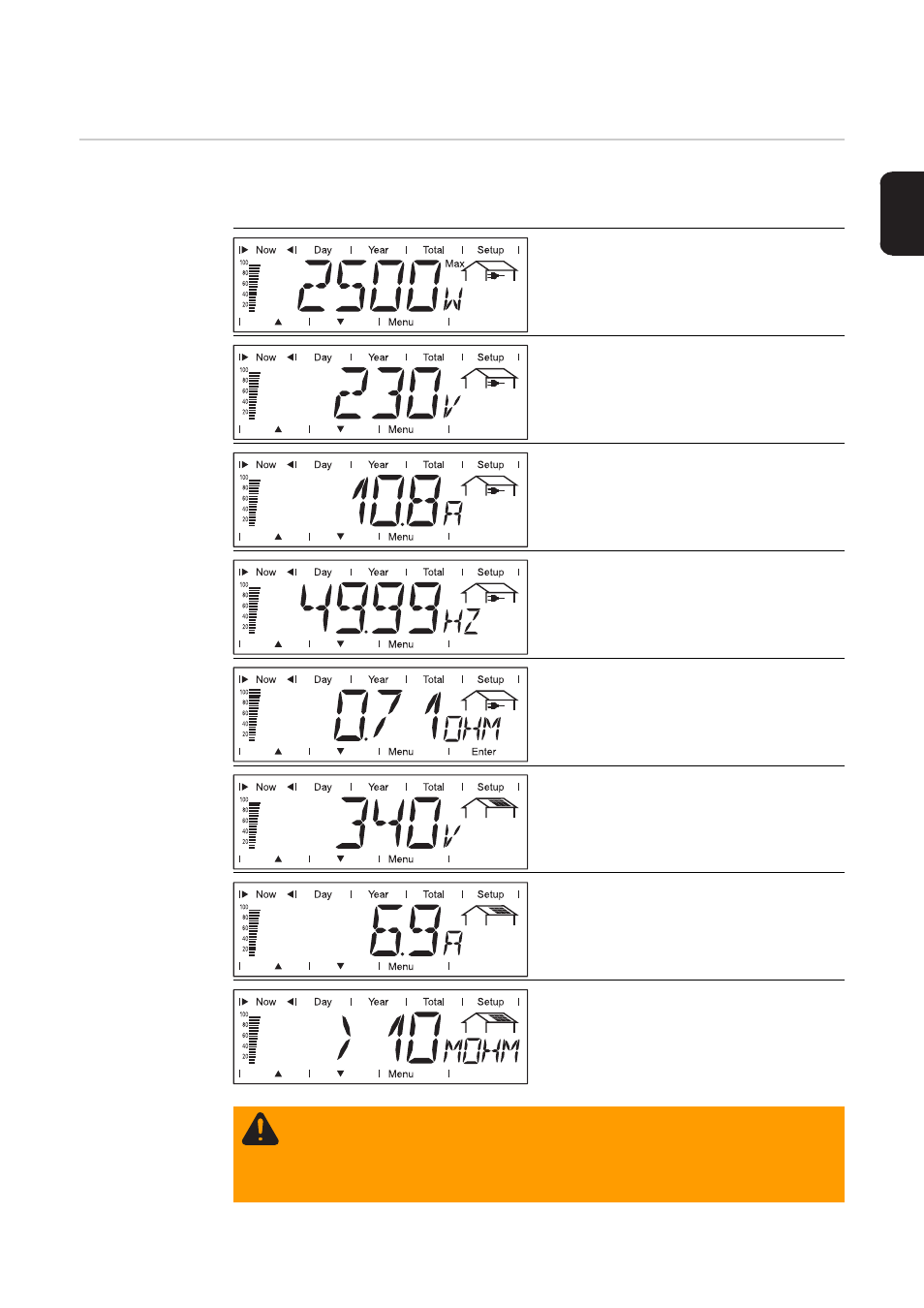 Display values | Fronius Personal Display DL User Manual | Page 67 / 174