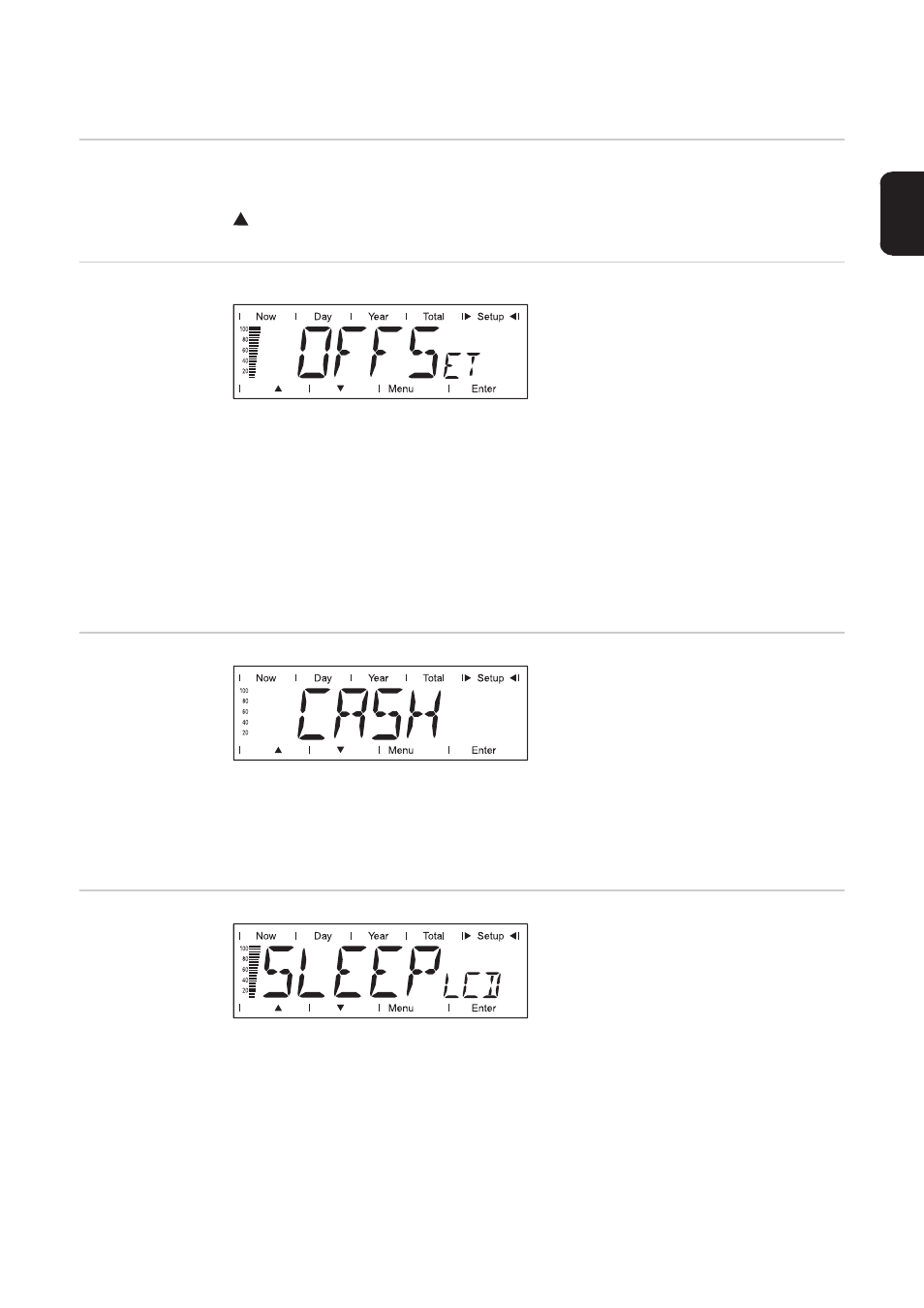 Menu items in the setup menu | Fronius Personal Display DL User Manual | Page 73 / 174