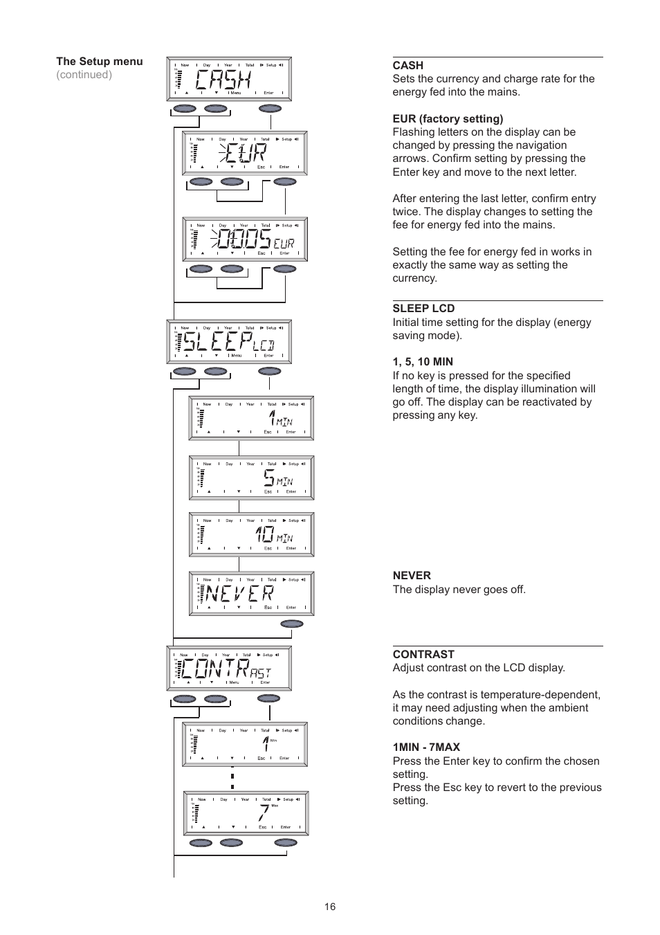Fronius Personal Display User Manual | Page 20 / 100