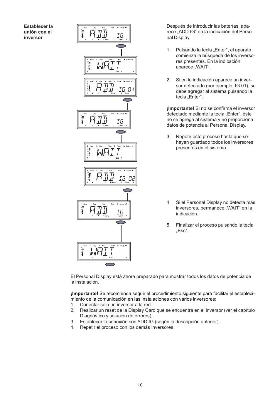 Fronius Personal Display User Manual | Page 38 / 100