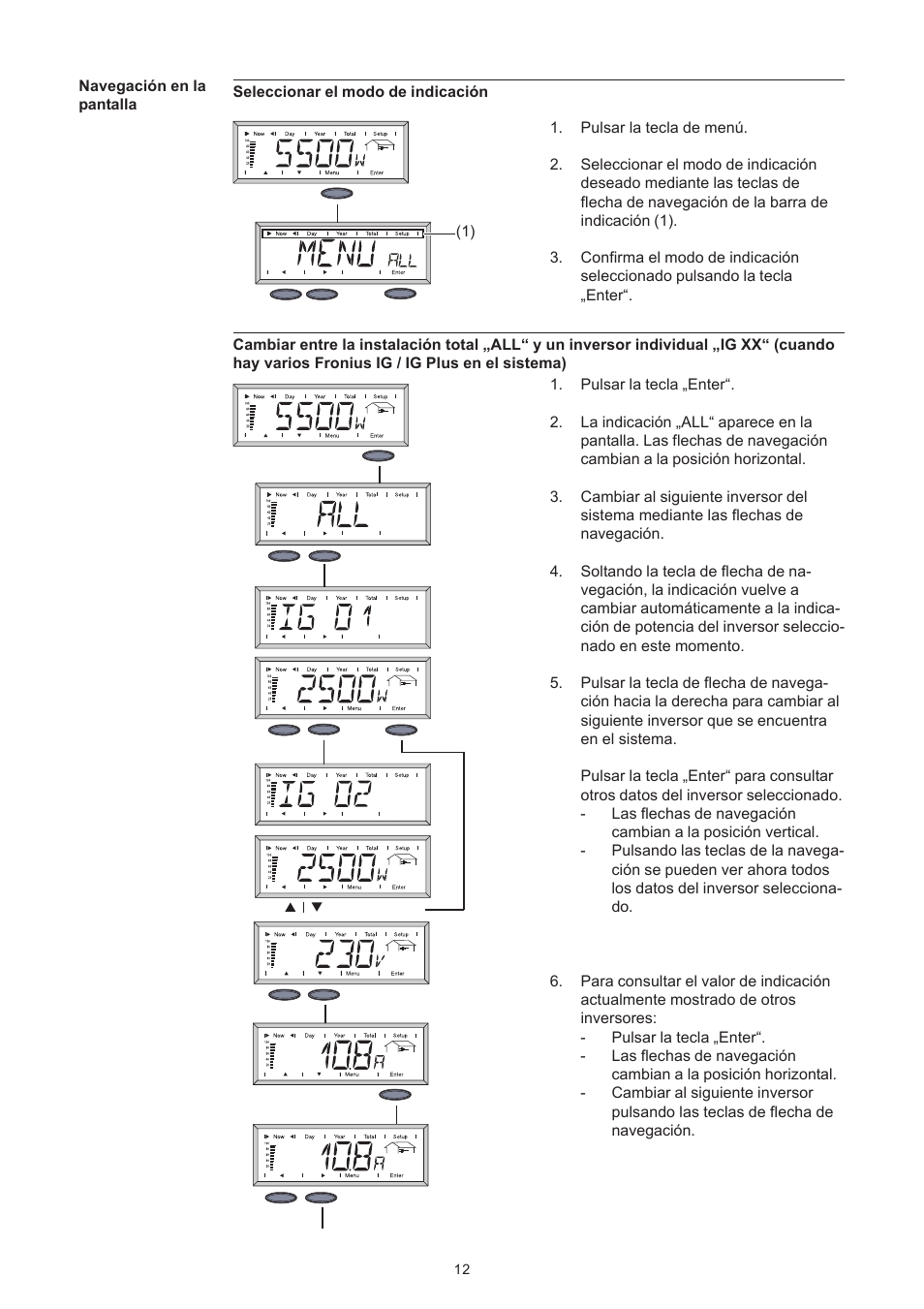 Fronius Personal Display User Manual | Page 40 / 100