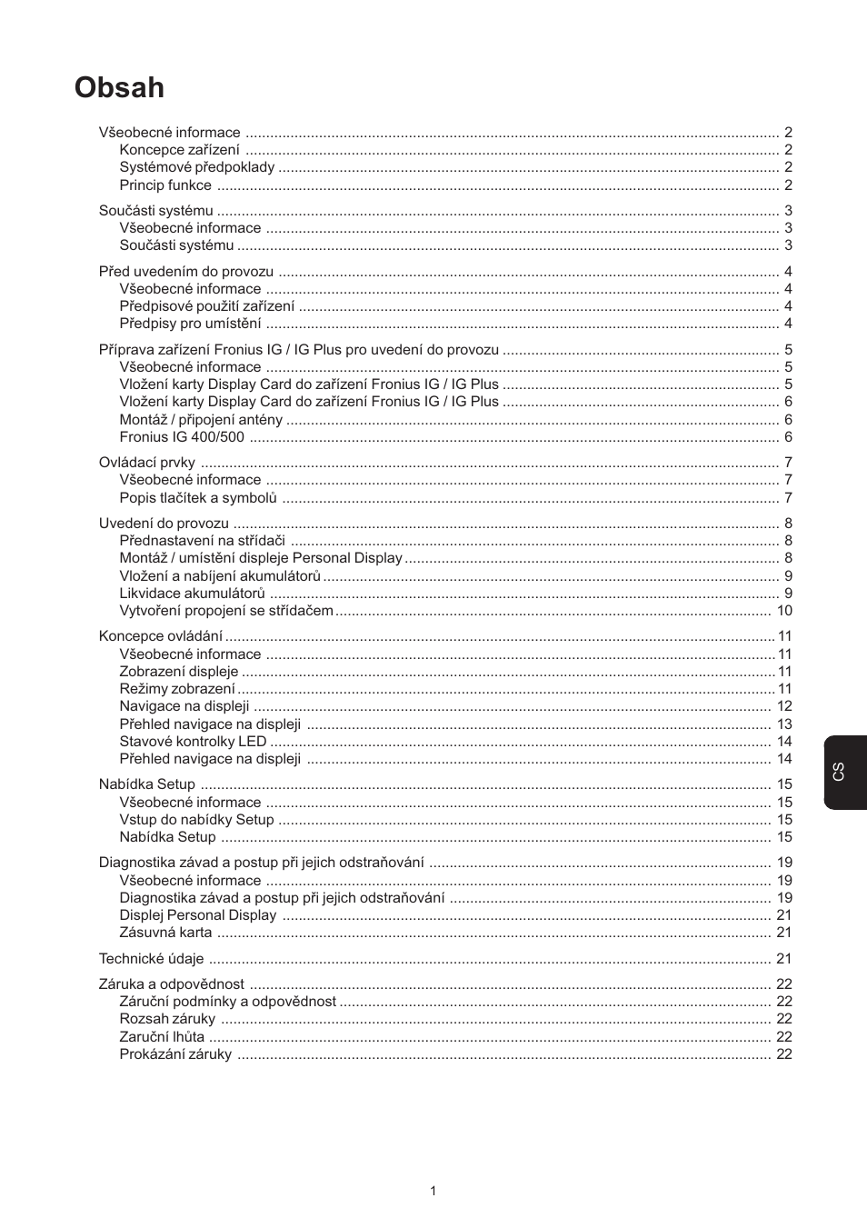 Fronius Personal Display User Manual | Page 53 / 100