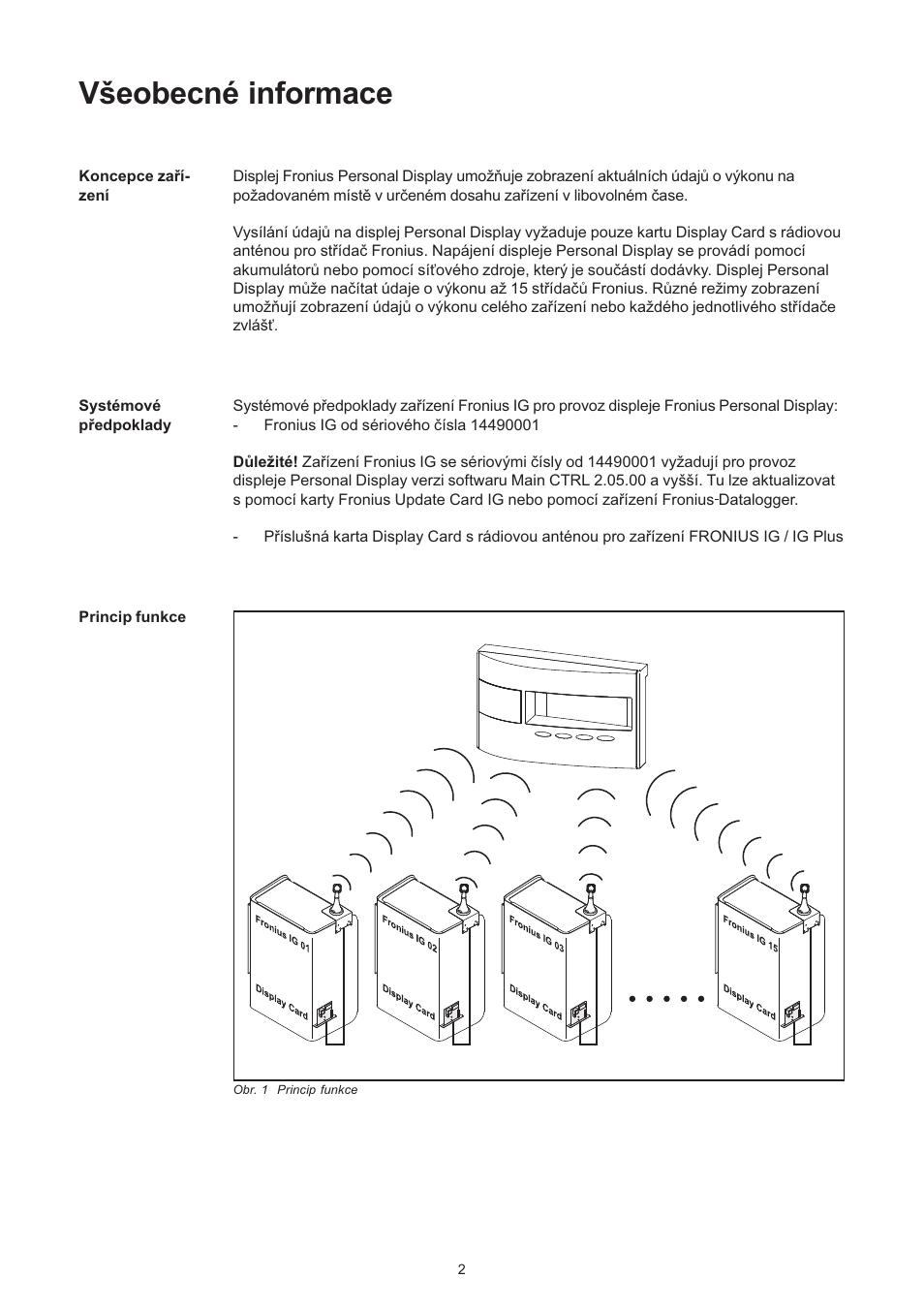 Všeobecné informace | Fronius Personal Display User Manual | Page 54 / 100