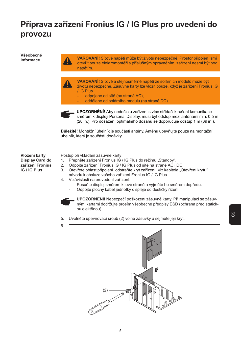 Fronius Personal Display User Manual | Page 57 / 100