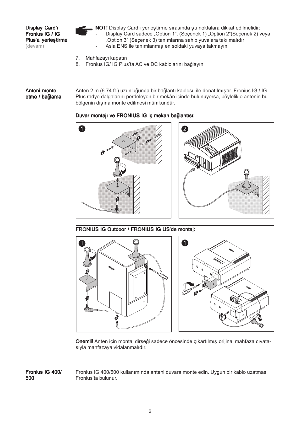 Fronius Personal Display User Manual | Page 82 / 100