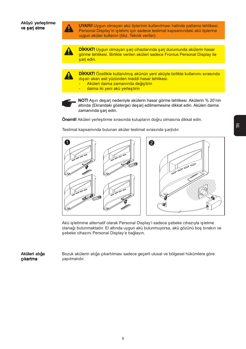 Fronius Personal Display User Manual | Page 85 / 100