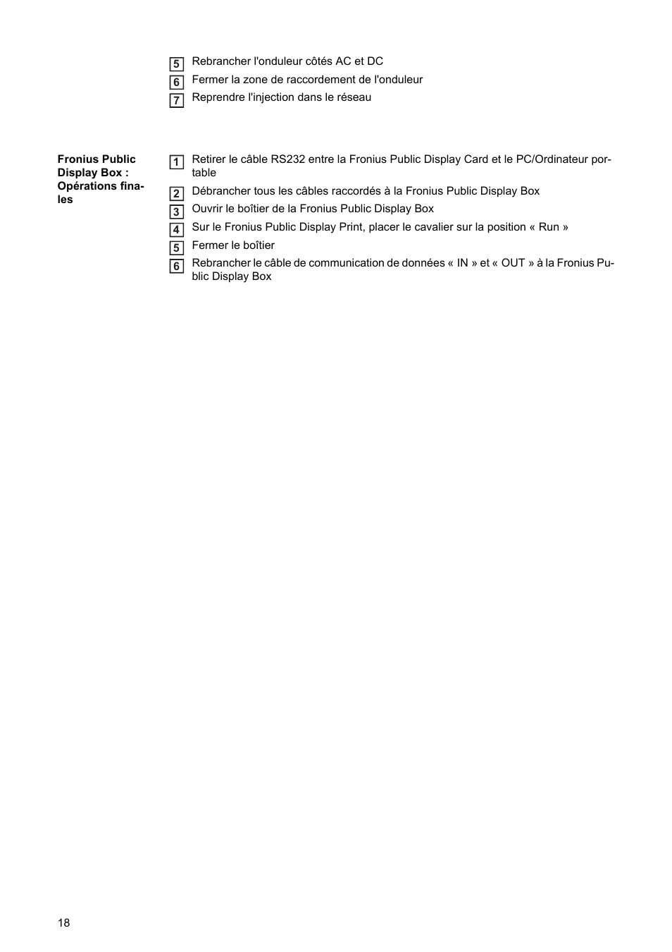 Fronius Public Display Update User Manual | Page 20 / 38