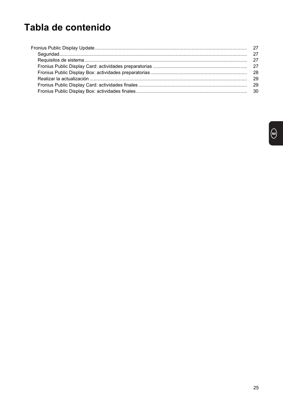 Fronius Public Display Update User Manual | Page 27 / 38