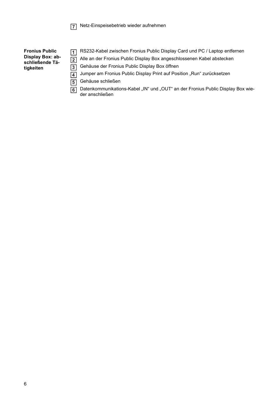 Fronius Public Display Update User Manual | Page 8 / 38