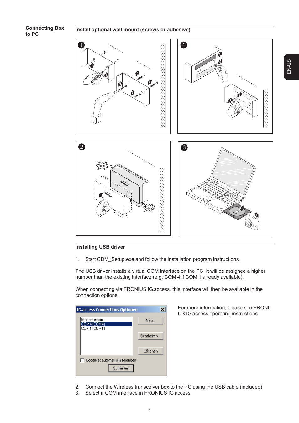 Fronius Transceiver Card User Manual | Page 21 / 63