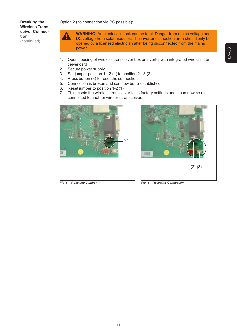 Fronius Transceiver Card User Manual | Page 25 / 63