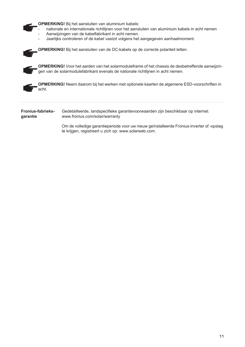 Fronius Primo Installation User Manual | Page 13 / 48