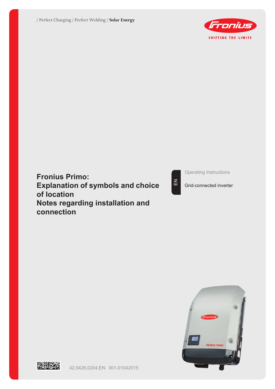 Fronius Primo (Online) User Manual | 30 pages
