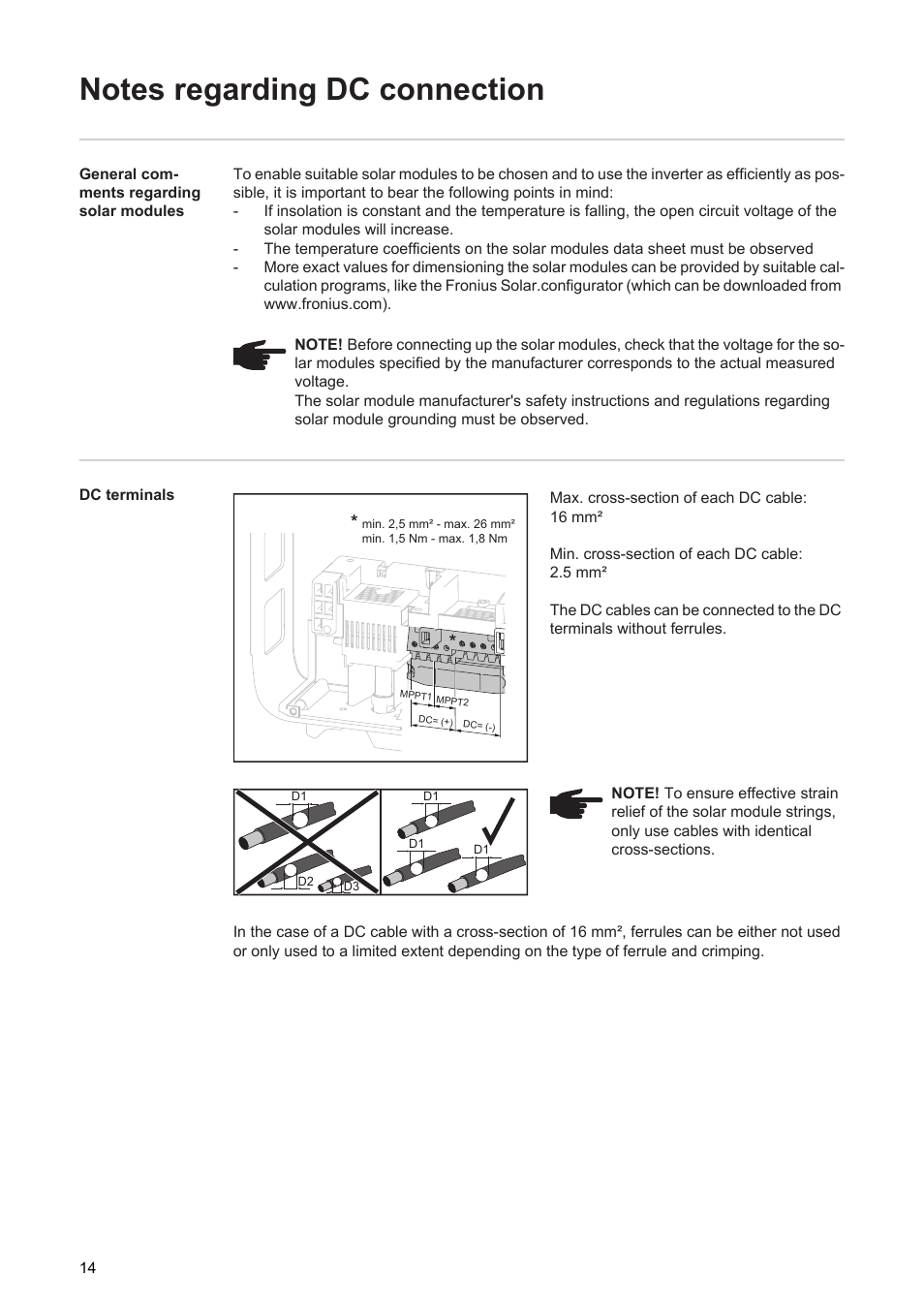 Fronius Primo (Online) User Manual | Page 16 / 30