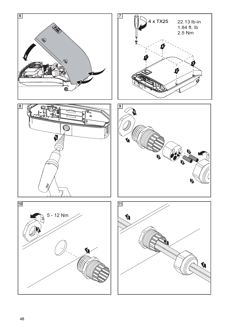 5 - 12 nm | Fronius Symo Installation User Manual | Page 50 / 60