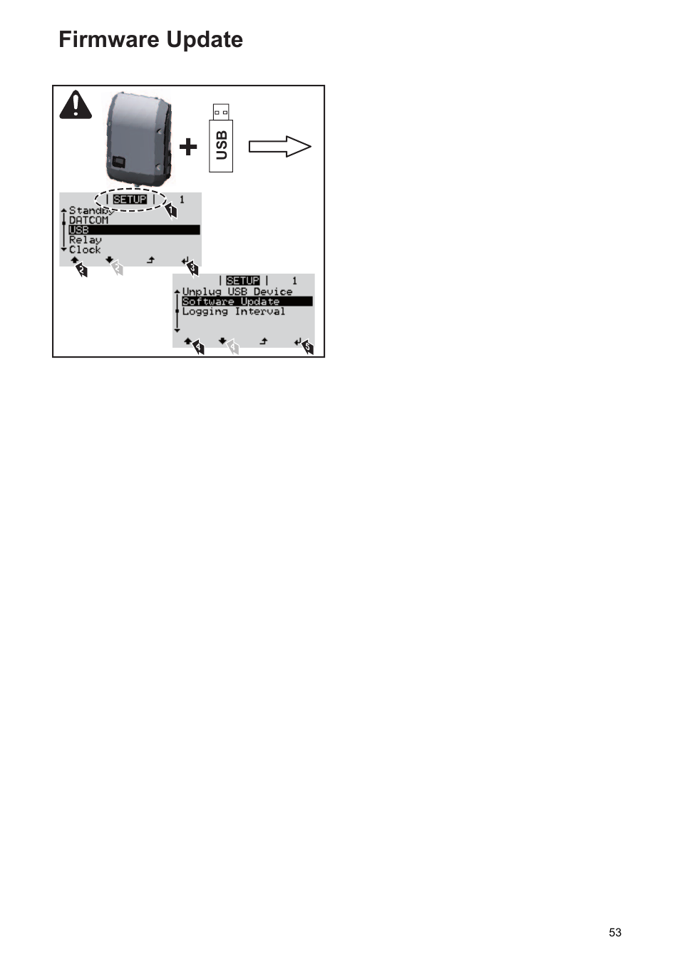 Firmware update | Fronius Symo Installation User Manual | Page 55 / 60