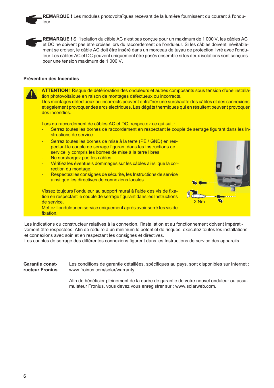 Fronius Symo Installation User Manual | Page 8 / 60