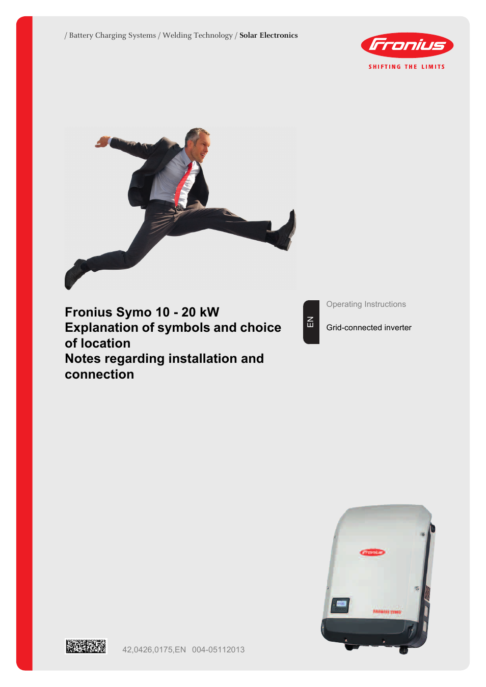 Fronius Symo 10-20 kW User Manual | 28 pages