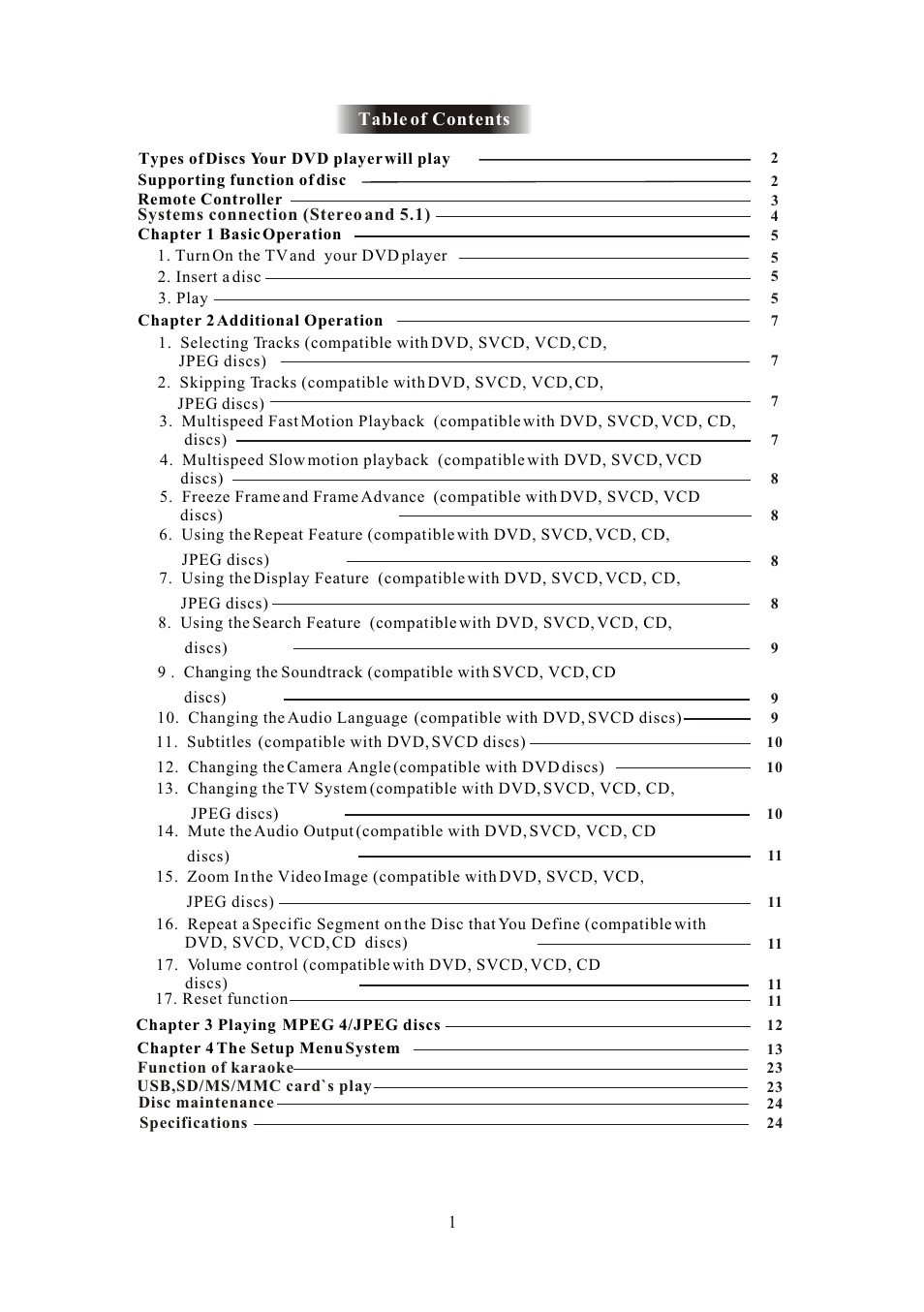 Т³гж 3 | Curtis DVD 1084 User Manual | Page 3 / 26