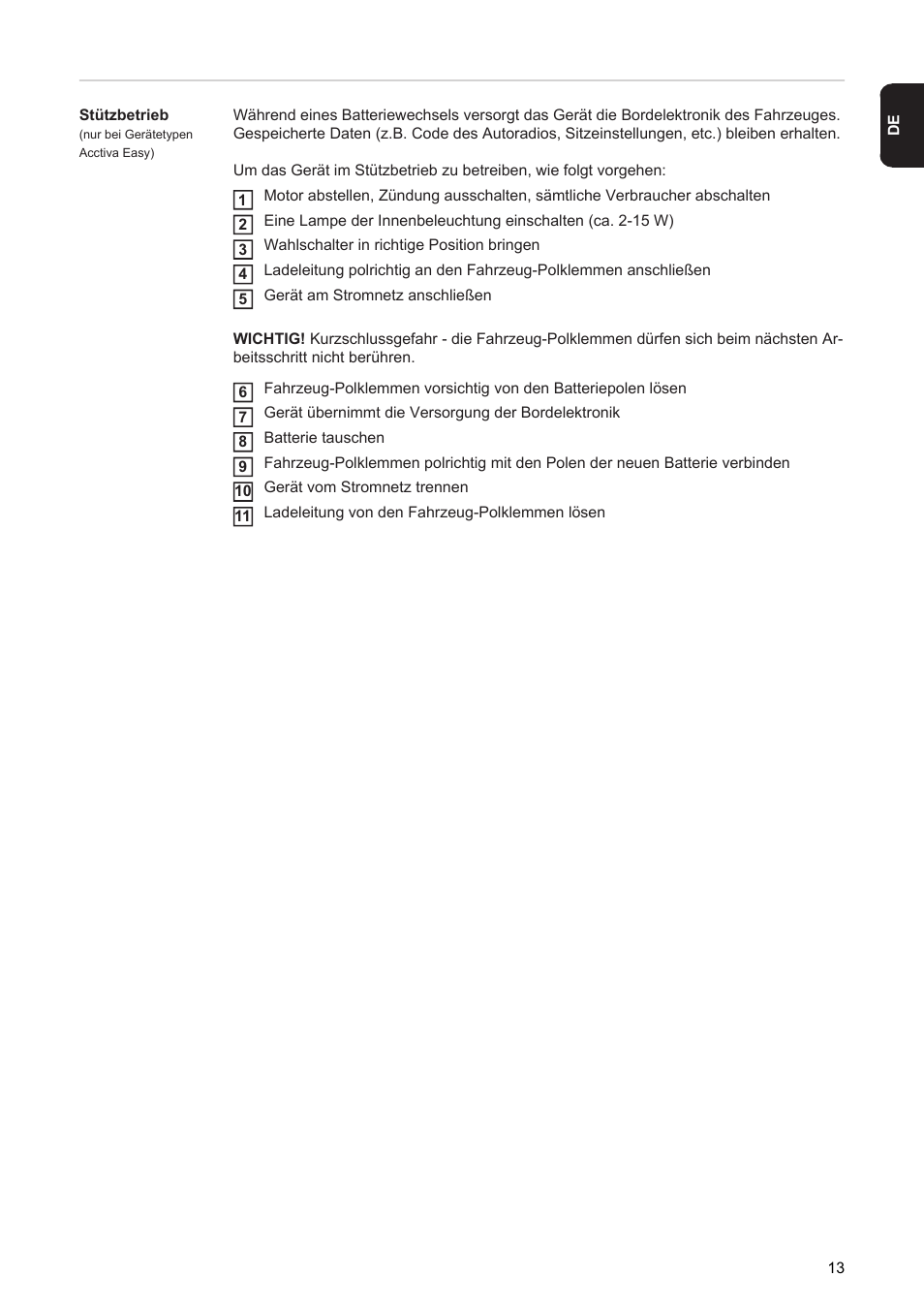 Fronius Acctiva Easy User Manual | Page 15 / 72