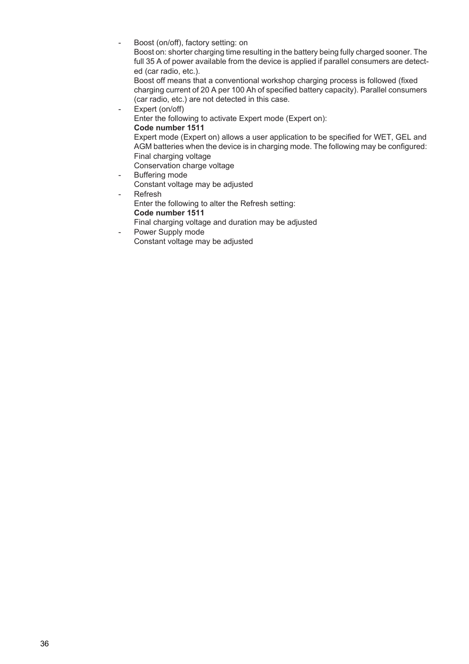 Fronius Acctiva Professional 35A User Manual | Page 38 / 48