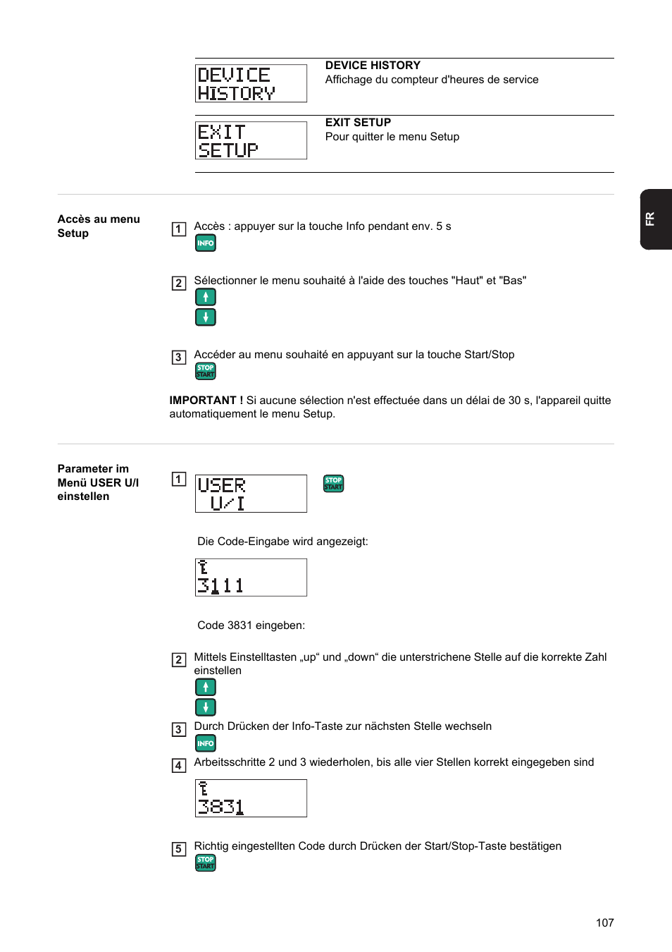 Fronius Acctiva Professional Flash User Manual | Page 109 / 160