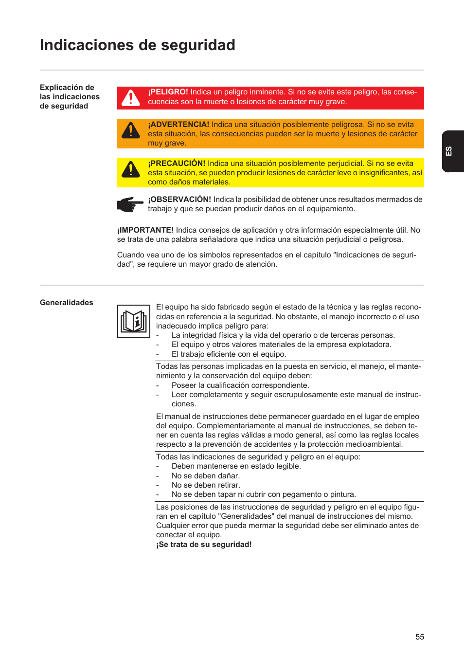 Indicaciones de seguridad | Fronius Acctiva Seller User Manual | Page 57 / 188