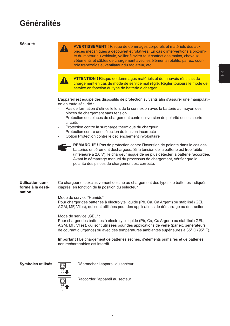 Généralités | Fronius Acctiva 12-20 User Manual | Page 47 / 76