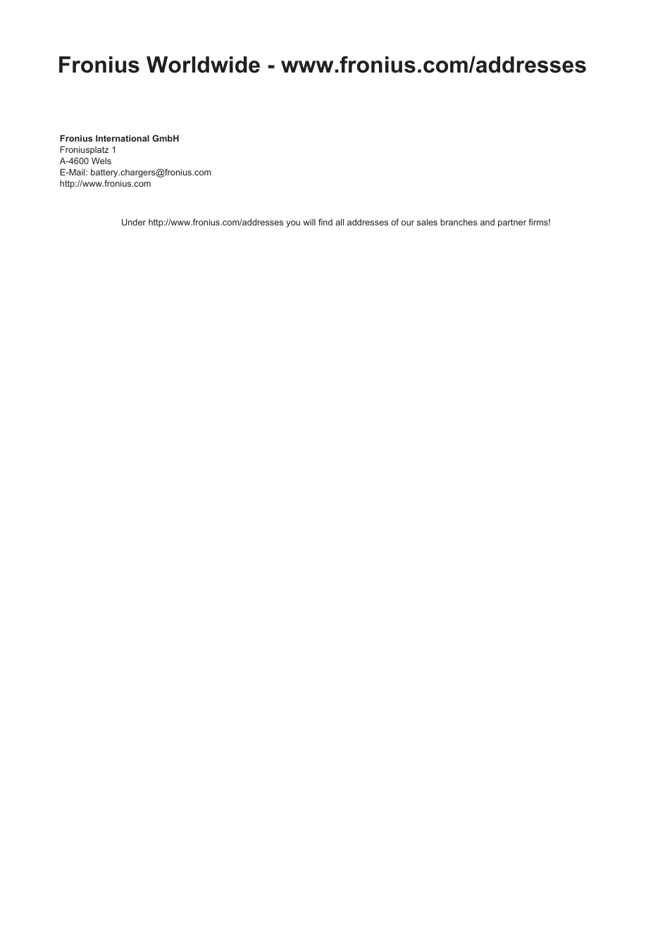 Fronius Acctiva Twin 15A User Manual | Page 122 / 122