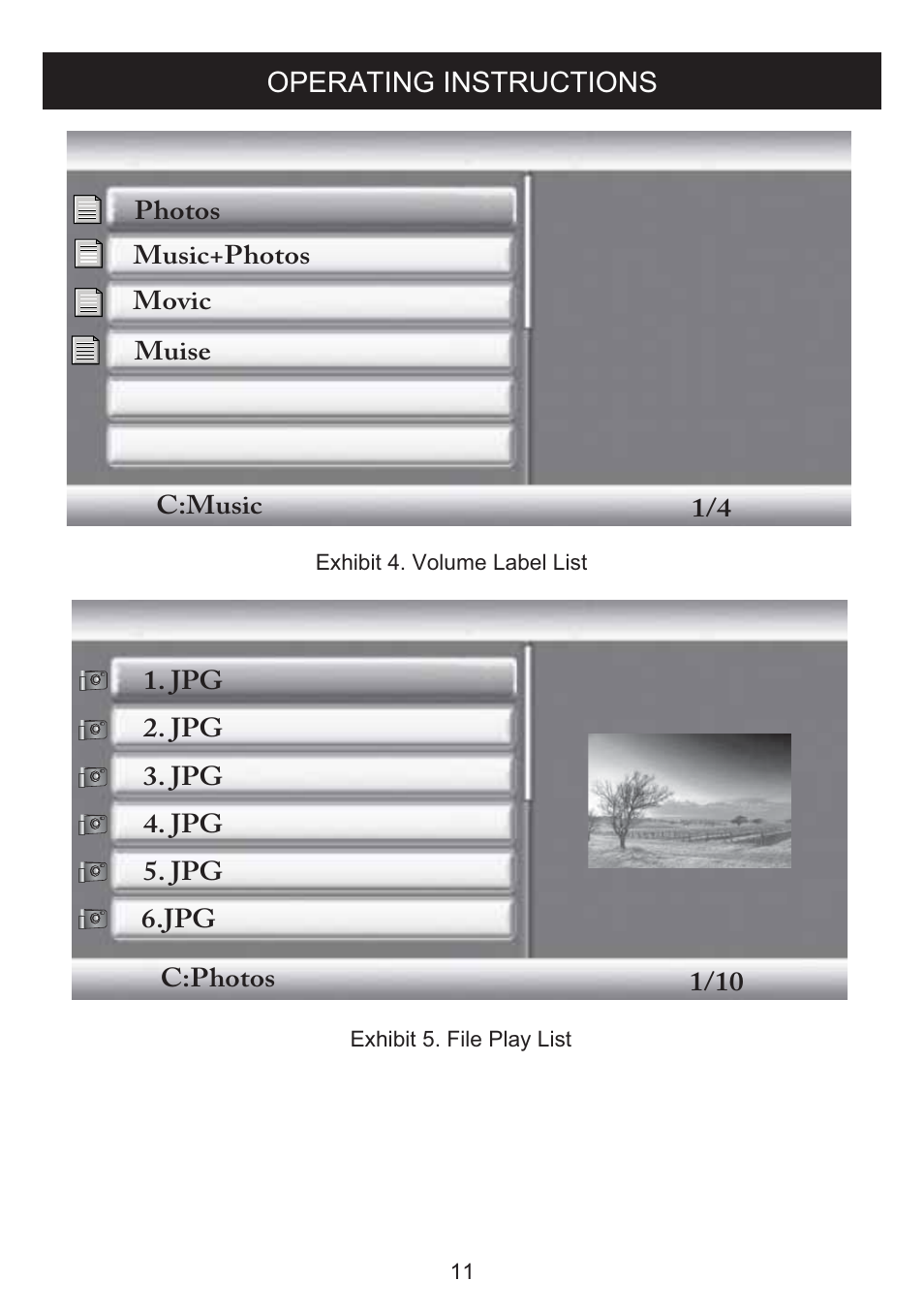 Curtis DPF712 User Manual | Page 12 / 21