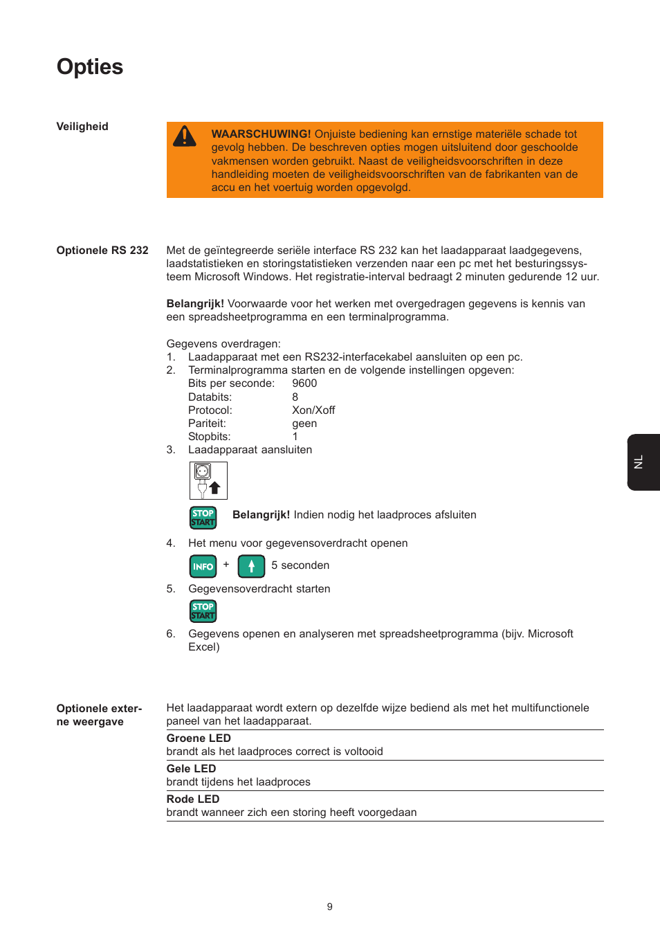 Opties | Fronius Selectiva Plus (three-phase) User Manual | Page 83 / 96