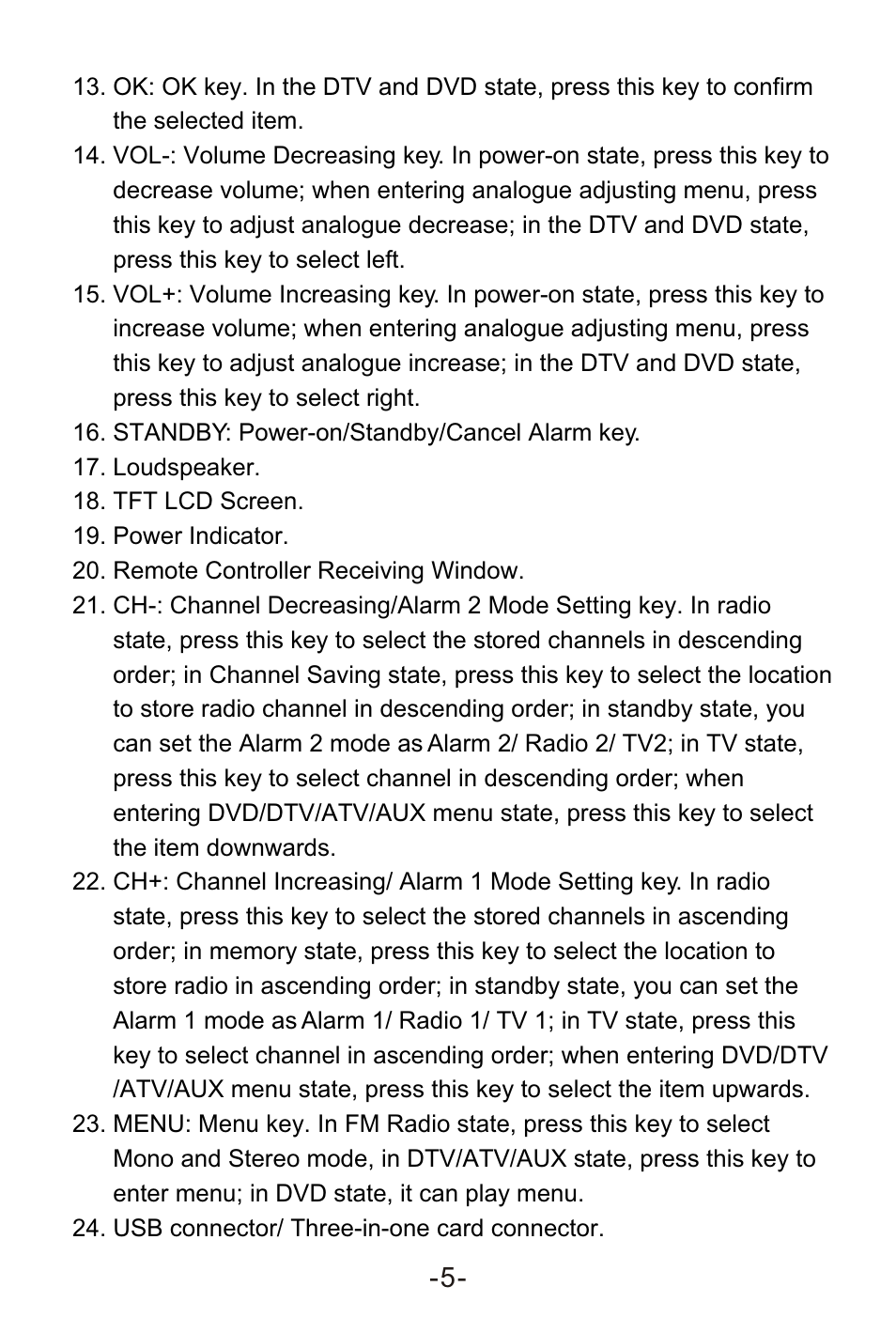 Т³гж 7 | Curtis KCR2620DUK User Manual | Page 7 / 29