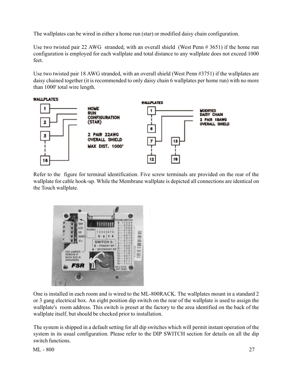 FSR ML-800 User Manual | Page 27 / 44