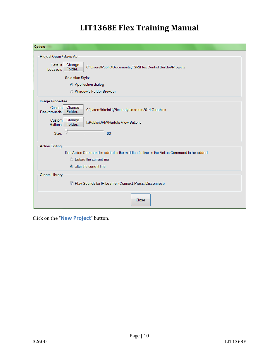 Lit1368e flex training manual | FSR FLEX CONTROL BUILDER TRAINING MANUAL User Manual | Page 10 / 142