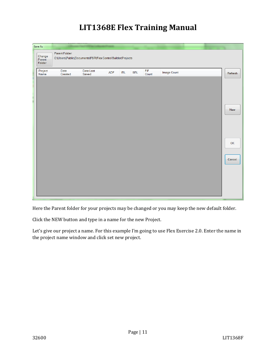 Lit1368e flex training manual | FSR FLEX CONTROL BUILDER TRAINING MANUAL User Manual | Page 11 / 142