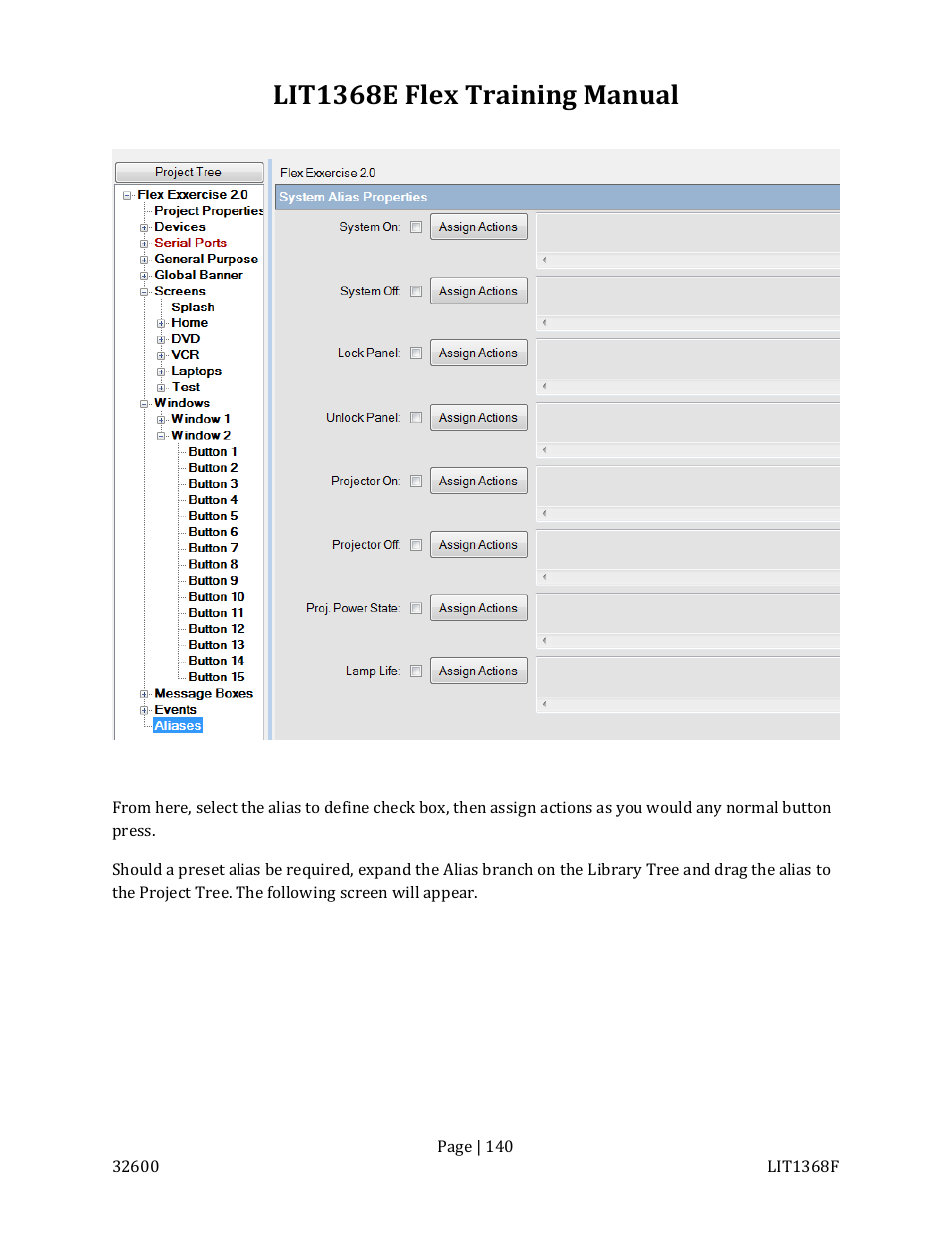 Lit1368e flex training manual | FSR FLEX CONTROL BUILDER TRAINING MANUAL User Manual | Page 140 / 142