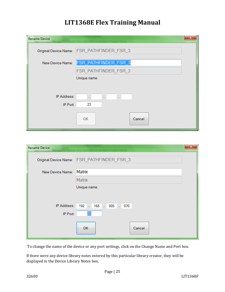 Lit1368e flex training manual | FSR FLEX CONTROL BUILDER TRAINING MANUAL User Manual | Page 25 / 142