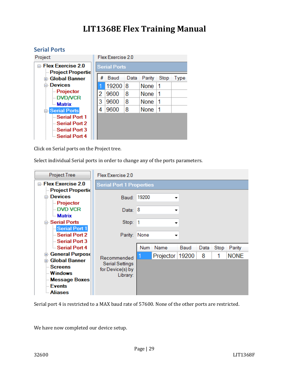 Lit1368e flex training manual | FSR FLEX CONTROL BUILDER TRAINING MANUAL User Manual | Page 29 / 142