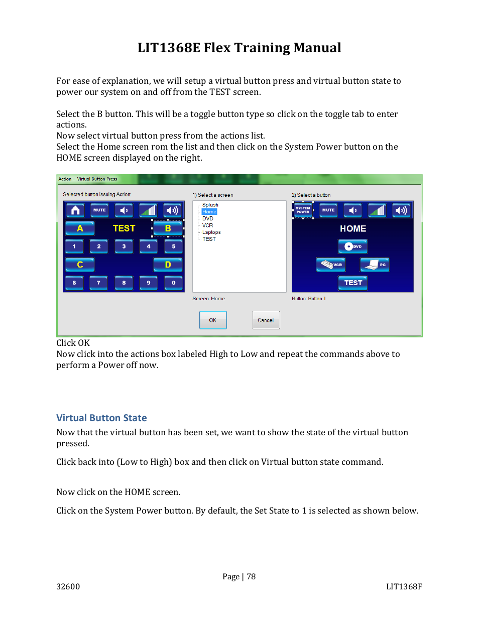 Lit1368e flex training manual | FSR FLEX CONTROL BUILDER TRAINING MANUAL User Manual | Page 78 / 142