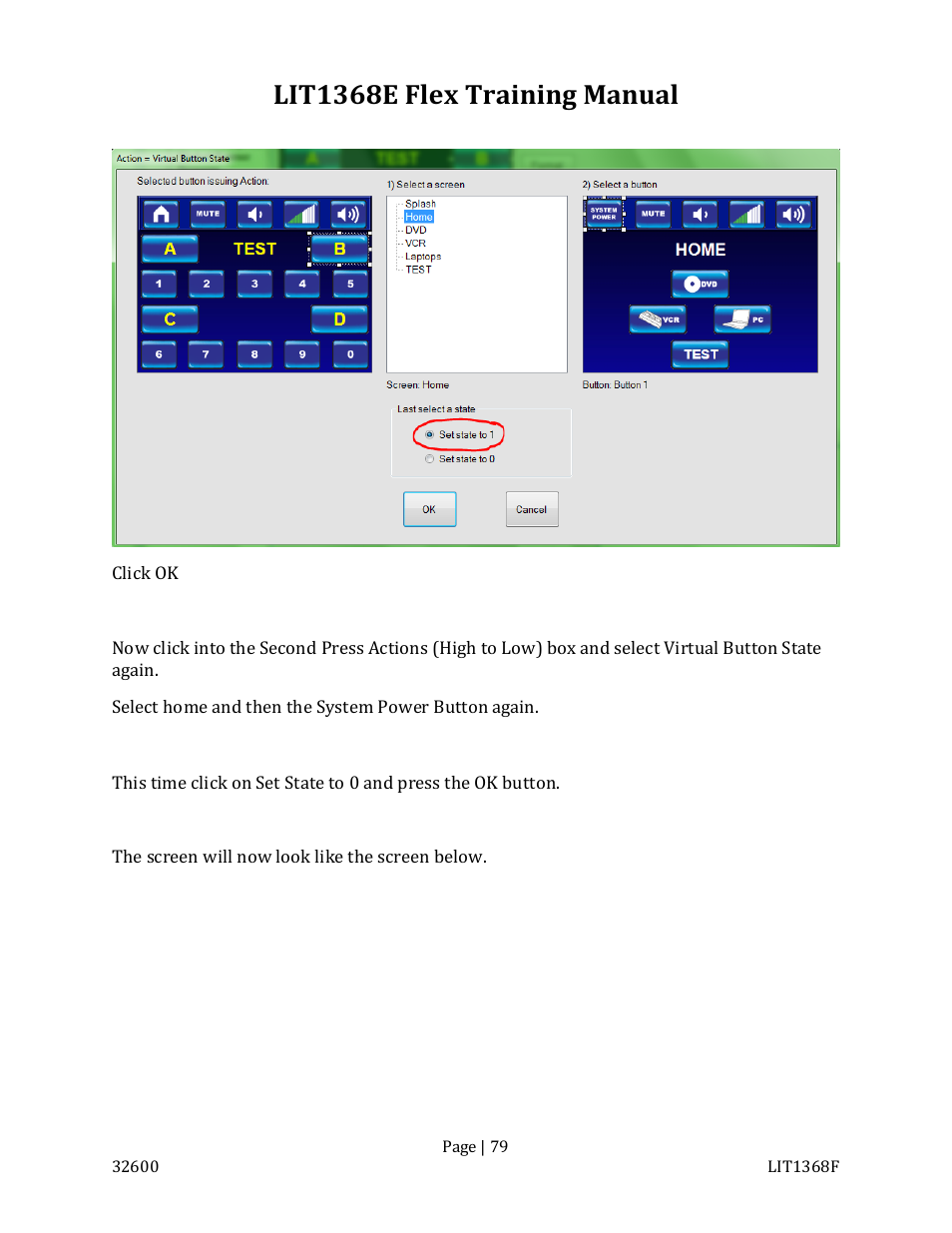 Lit1368e flex training manual | FSR FLEX CONTROL BUILDER TRAINING MANUAL User Manual | Page 79 / 142