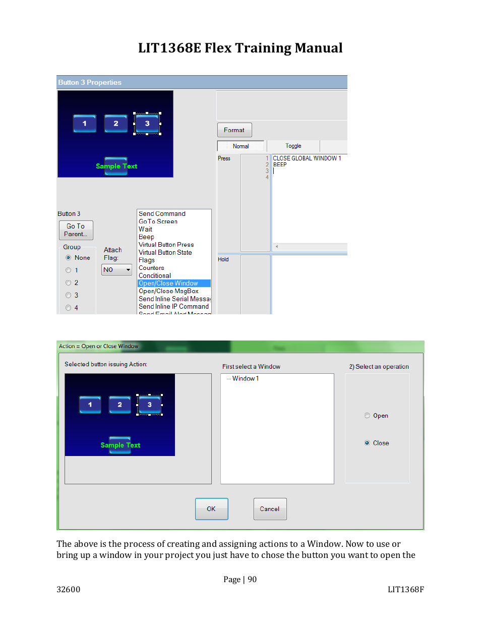 Lit1368e flex training manual | FSR FLEX CONTROL BUILDER TRAINING MANUAL User Manual | Page 90 / 142