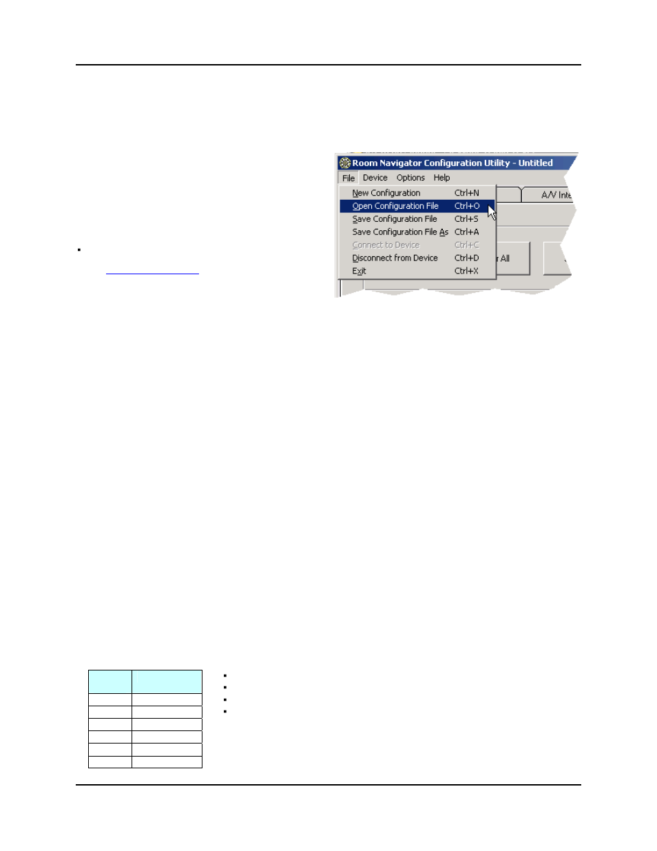 3 menu items | FSR RN-8200 User Manual | Page 23 / 47