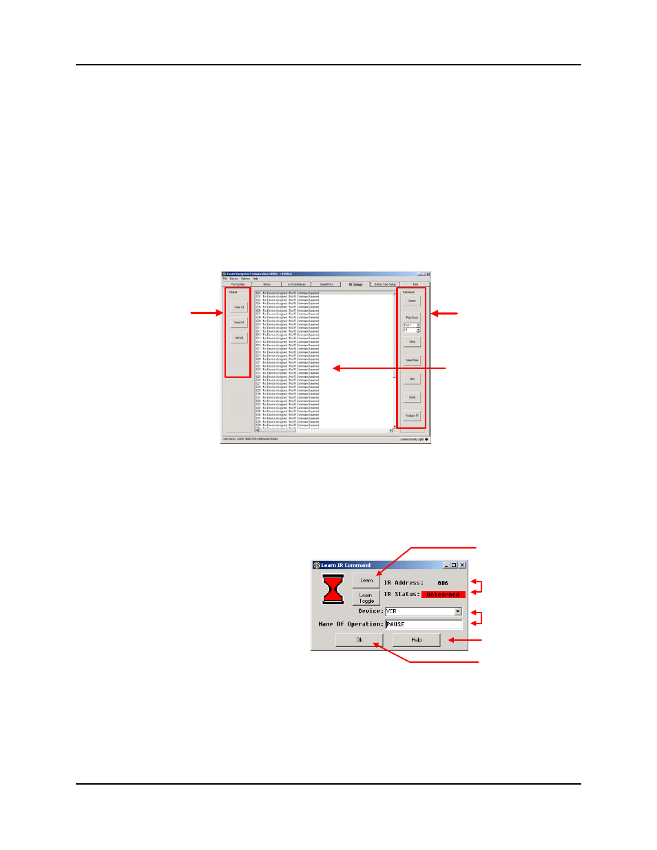 7 ir setup tab | FSR RN-8200 User Manual | Page 30 / 47