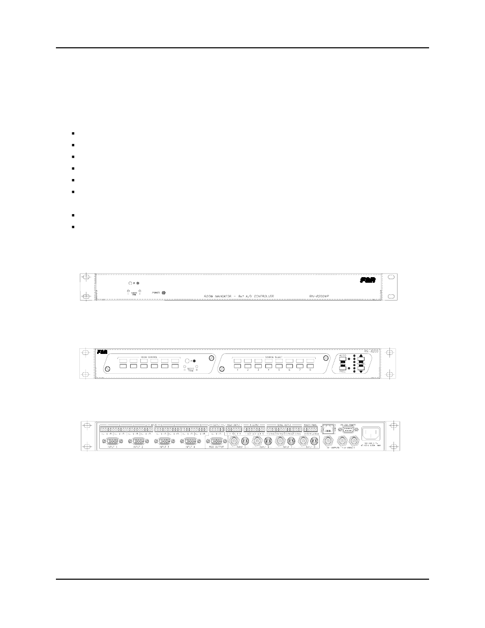 FSR RN-8200 User Manual | Page 9 / 47