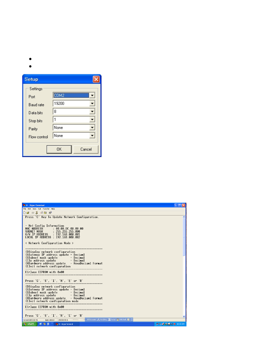 7 lan (tcp/ip) communication setting | FSR DV-HMSW-88 8x8 MATRIX User Manual | Page 18 / 23