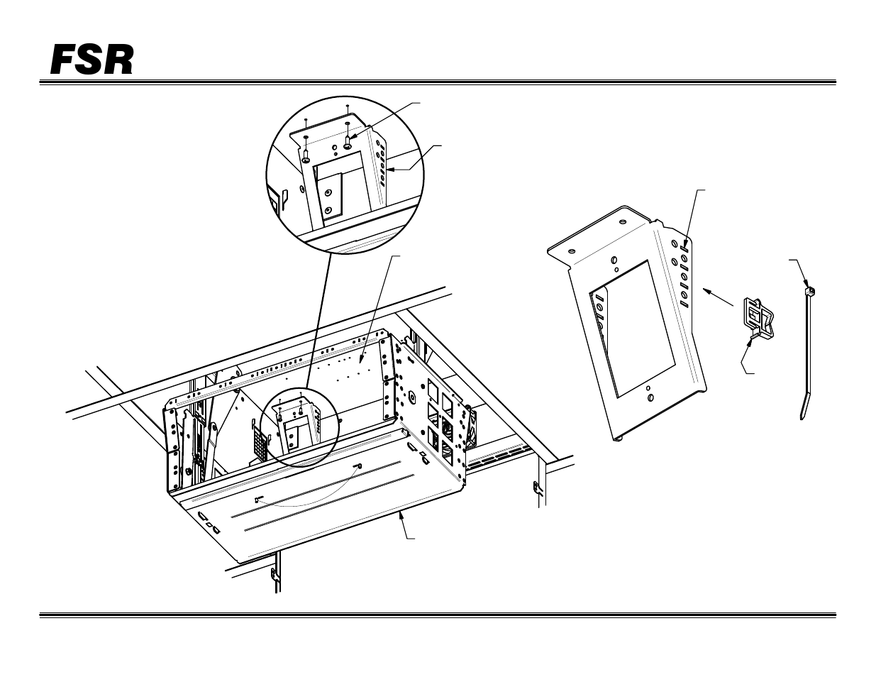 FSR CB-BRK-1G/2G/6IPS/12IPS User Manual | 1 page